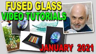 Fused Glass Tutorials Published In January 2021 shorts [upl. by Nnywg]