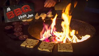 BLOEDWORST op de Ofyr grill  Ik BBQ voor jou  Recept [upl. by Ferriter]