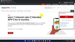 Key Bank Online Banking Guide  KeyBank Login keycom [upl. by Aihsem]