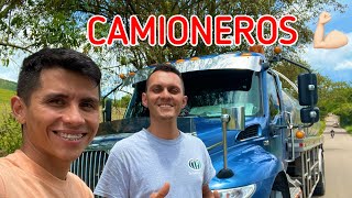 LA VIDA de UN CAMIONERO entrevista colombia camioneros amigos [upl. by Aehsila797]