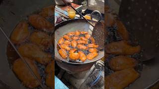 Brinjal Bhajji Making In Kolkata shorts [upl. by Humble635]