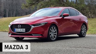 2022 Mazda 3 Fastback Nun also auch die Limo  Review Fahrbericht Test [upl. by Meensat]