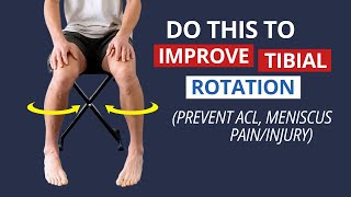 How Your Poor Tibial Rotation TRASHES Your Knees esp Meniscus amp ACL [upl. by Aizatsana620]