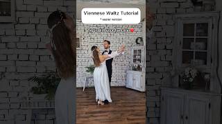 Wedding Dance Tutorial ❤️ Viennese Waltz weddingdance [upl. by Hallette]