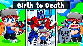 BIRTH to DEATH of a TRANSFORMER in Roblox [upl. by Gilead]