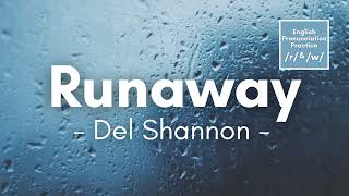 Runaway by Del Shannon Lyrics [upl. by Odella132]