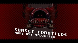 Sunset Frontiers  teaster  FNF Restoration of SonicEXE OFFICAL OST [upl. by Nnyletak909]