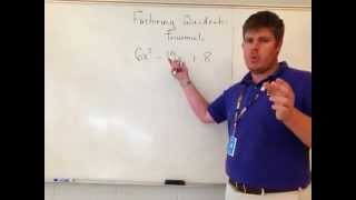 Factoring quadratic trinomials guess and check method [upl. by Anawit]