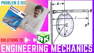 Engineering Mechanics solution Problem 2103 Timoshenko Equilibrium Equations Friction [upl. by Currie562]