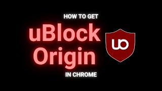 How to access uBlock Origin in Chrome [upl. by Dafna536]