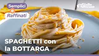 SPAGHETTI con la BOTTARGA il CAVIALE del MEDITERRANEO😎🍝🤍 [upl. by Octavia]