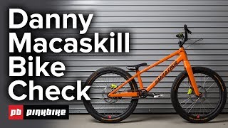 Danny Macaskills Santa Cruz Bike Check 2018 [upl. by Ushijima613]