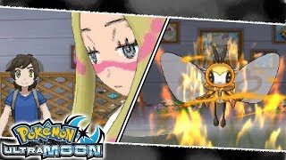 HD Totem Battle  Ribombee  Pokemon Ultra SunUltra Moon [upl. by Elleneg576]