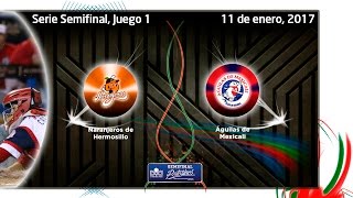 Naranjeros vs Águilas 11 de enero 2017 [upl. by Torray]