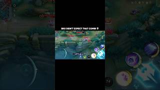 new fun trick 😂 mobilelegends choou shorts [upl. by Yenittirb]