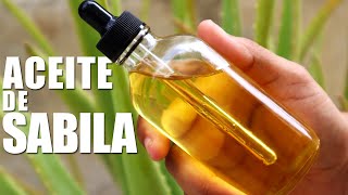 Como Hacer Aceite de Sabila  Aloe Vera [upl. by Daisi]