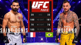 BENOIT SAINTDENIS vs RENATO MOICANO FULL FIGHT UFC PARIS [upl. by Lina147]