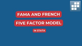 Fama and French Five Factor Model in Stata [upl. by Sindee]