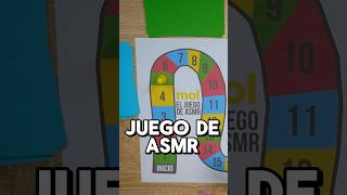 EL PRIMER JUEGO DE MESA DE SOLO ASMR ASMR shorts ASMRvideo [upl. by Lisandra]