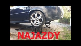 Domowe najazdy samochodowe Car ramp test homemade [upl. by Yalonda]