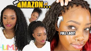 😱GAME OVER I Found a FULL LACE ✨HUMAN HAIR Boho Braid Wig on AMAZON Best So Far  MARY K BELLA [upl. by Bibah]