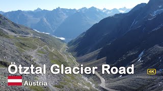 ROAD TRIP Austria  Austrias Most Scenic Road Trip EVER Ötztal Glacier Road [upl. by Tanny631]