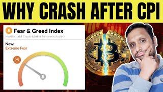 WHY BITCOIN CRASH AFTER CPI DATA  DAY 1 DAILY BITCOIN BUYING [upl. by Sholeen]