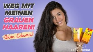 Ich töne meine GRAUEN Haare — OHNE CHEMIE [upl. by Woodrow341]