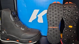 Fishing Fridays Part 7 The Amazing Korkers Devils Canyon Wading Boots [upl. by Brunella883]