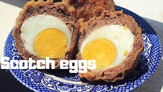 HOW TO MAKE SCOTCH EGGS [upl. by Ainedrag]