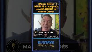 ¡Marcos Valdés DEFIENDE a su papá de las ACUSACIONES de Cristian Castro Part2 [upl. by Kerr]