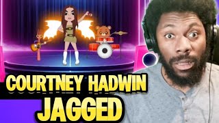 Courtney Hadwin  Jagged Official Animated Music Video REACTION VIDEO [upl. by Eniamaj]