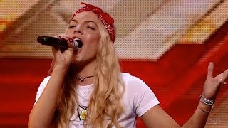 Louisa johnson  X factor  Whos loving you hd sung part only [upl. by Trinity366]