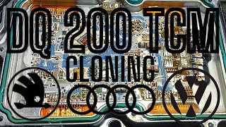 DQ200 TCM Cloning By KTM Flash Programmer [upl. by Atsyrc]