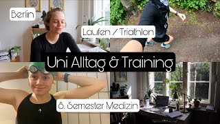 Neurologie Uni Alltag im 8 Semester 703 Triathlon Training amp Berlin [upl. by Notelrac586]