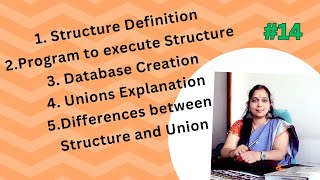 STRUCTURE AND UNIONS  CLASS 35  CLANGUAGE14 [upl. by Athiste492]