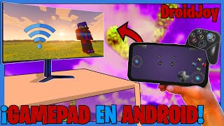 Usa tu Teléfono ANDROID como un GAMEPAD para Juegos en un PC Windows  DroidJoy Bien Explicado [upl. by Cordalia]