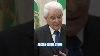 MATTARELLA FURIOSO CON MELONI ANNUNCIO DEVASTANTE LEI NON DOVEVA FARLO ASSOLUTAMENTE foryou [upl. by Saticilef]