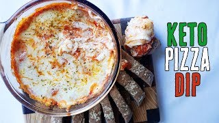 Easy Keto Pizza Dip  Simple Ingredients [upl. by Charleton]