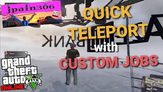 3 NEW Teleport location xbox and ps4 Quick Job Teleport GTA online [upl. by Willdon]