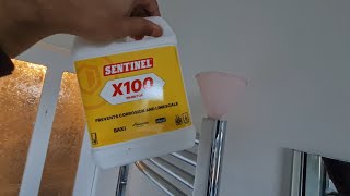 how to add inhibitor in towel radiator diy boiler inhibitor radiator [upl. by Anas]