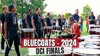 Bluecoats 2024  DCI Finals Show Music  Drum Set [upl. by Anirak854]