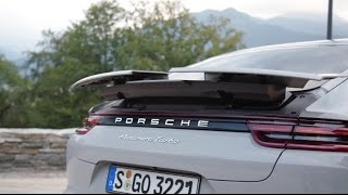 2017 Porsche Panamera Turbo  driving amp exterior in detail [upl. by Marijn]