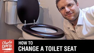 How to Change a Toilet Seat [upl. by Eneles]