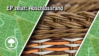 Einfacher Abschlussrand flechten [upl. by Nalon]