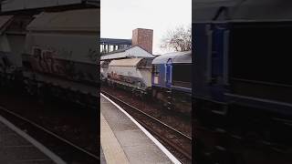 66047 on 6D77 Wagon Move From Milford West Sdg to Warrington Arpley [upl. by Mcconnell221]