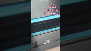 Hp inktank Wireless 419 head cleaning and reset [upl. by Bamford]