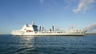 RFA TIDESPRING Arrives in the UK [upl. by Nalloh]