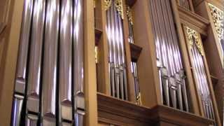 Steve Ketterer performs on his music halls von Beckerath pipe organ [upl. by Malamut249]