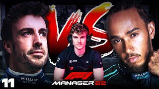 HES DESTROYING EVERYONE  F1 Manager 22 HAM v ALO 11 [upl. by Alina]